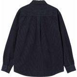 Carhartt Wip, Heren, Overhemden, Blauw, Maat: S