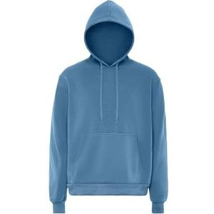 BRAELYN Sweatshirt met capuchon voor heren, denimblauw, L