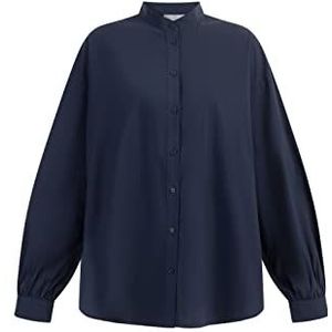 TYLIN Dameshemd, marineblauw, XXL