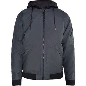 Mo - Bomberjack - Houtskool - Licht Gewatteerd - Waterafstotend