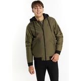 Mo - Gewatteerd Blousonjack - Licht - Zacht Glanzend - Hoge Opstaande Kraag