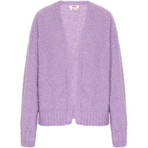 myMo - Ucy - Gebreid Vest - Lichtlila/Zwart