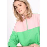 myMo - ATHLSR - Sweatshirt - Lichtgroen/Rosa