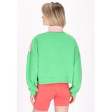 myMo - ATHLSR - Sweatshirt - Lichtgroen/Rosa