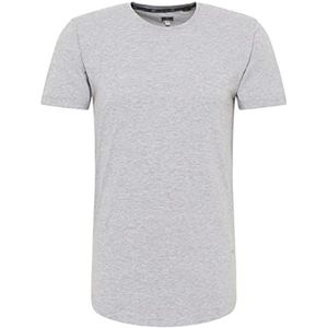 JEONA Heren 5-pack T-shirts (5-pack), lichtgrijs, S