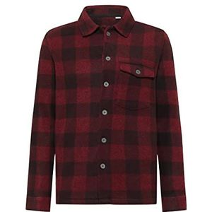 elmwood heren overhemd, donkerrood, S