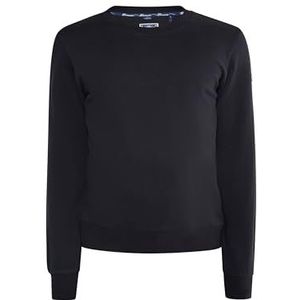 SANIKA Sweat-shirt pour homme, Noir, M