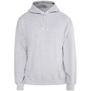 baradello Heren Relaxed Hoodie 35628802-BA01, GRIJS Melange, XXL, grijs melange, XXL