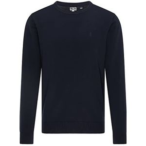 kilata Herentrui met ronde hals, marineblauw, XXL