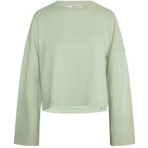 baradello Pull surdimensionné pour femme, Vert fumé, XL