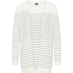 ALARY Damescardigan, wolwit grijs gemêleerd, XL/XXL