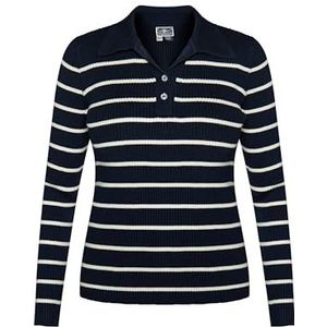 FEISA Gebreide damestrui, Marine wolwit, M/L