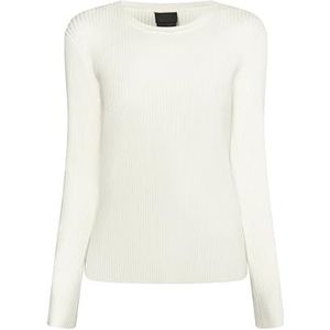 NOWLES Gebreide damestrui, wolwit, M/L