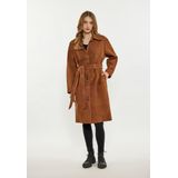 Dreimaster - Jas - Bruin - Leren Jassen