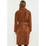 Dreimaster - Jas - Bruin - Leren Jassen