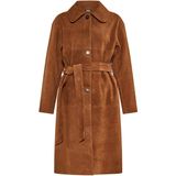 Dreimaster - Jas - Bruin - Leren Jassen