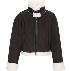 Dreimaster Jas Dames donkerbruin