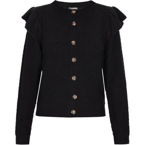 DreiMaster - Vintage - Gebreid Vest - Zwart