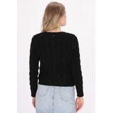 Dreimaster - Jumper - Dames - Zwart - Gebreid