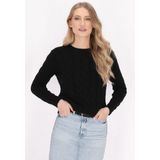 Dreimaster - Jumper - Dames - Zwart - Gebreid