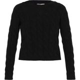 Dreimaster - Jumper - Dames - Zwart - Gebreid