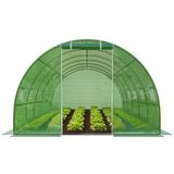Foliengewächshaus CARINI, Tomatenzelt, winterfest, 6x3x2m, Frühbeet, Pflanzenhaus