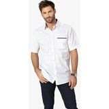 BABISTA - SORIANEZ - Overhemd - Wit - Katoen - Korte Mouwen