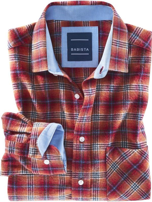 Babista - FLOREVERTI - Flanellen Overhemd - Rood
