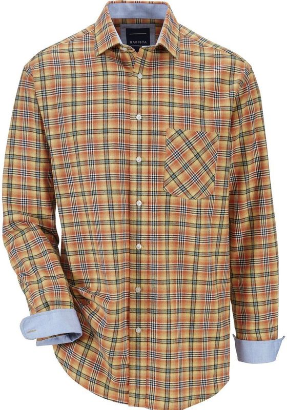 Babista - FLOREVERTI - Flanellen Overhemd - Geel