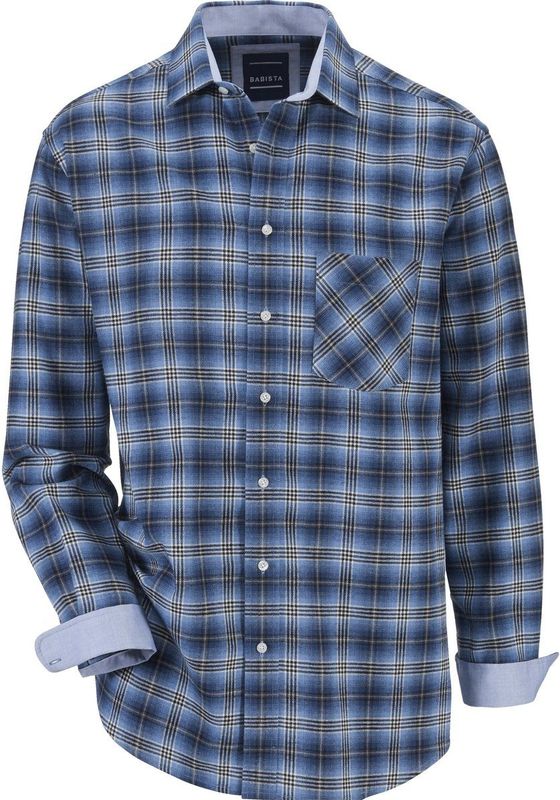 Babista - FLOREVERTI - Flanellen Overhemd - Blauw