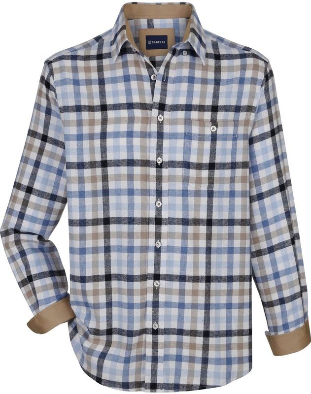 BABISTA - MILANTARA - Overhemd - Wit - Geruit