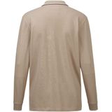 Poloshirt - Beige - MILANVETZO - Lange Mouwen