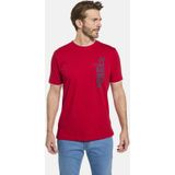 Jan Vanderstorm - Flemming - T-shirt - Navy/Rood