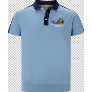 Jan Vanderstorm herren Poloshirt - 72/74 - blauw