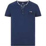 Jan Vanderstorm herren T-Shirt - 52/54 - koningsblauw