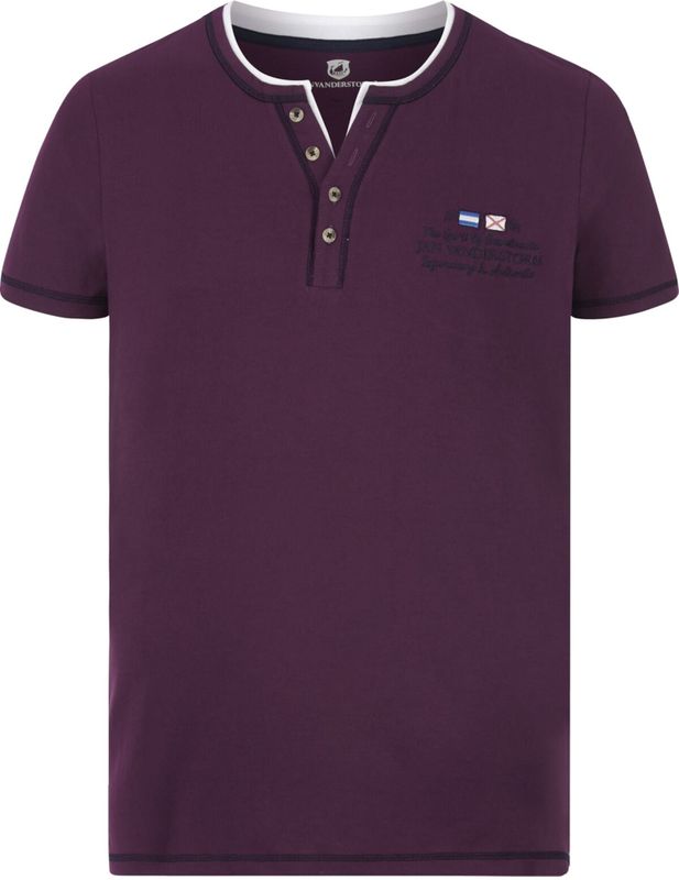 Jan Vanderstorm - HAFTOR - T-shirt - Donkerrood