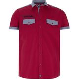 Jan Vanderstorm - Herkko - Overhemd - Grijs/Rood