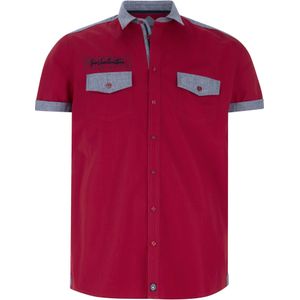 Jan Vanderstorm - Herkko - Overhemd - Grijs/Rood