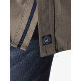 Jan Vanderstorm - Overhemd - Beige - Comfort Fit - Halve Mouw