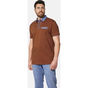 Poloshirt EARL WILLMER Charles Colby dunkelorange
