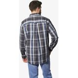 DUKE - THORNEY - Overhemd - Blauw - Geruit