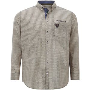 DUKE QUILLON - Overhemd - Wolwit - Elegante Look - Kent-kraag