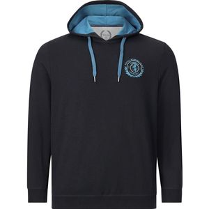 Charles Colby Hooded Sweatshirt zwart, Effen