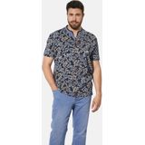 Charles Colby herren T-Shirt - 60/62 - donkerblauw