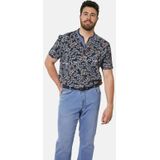 Charles Colby herren T-Shirt - 60/62 - donkerblauw