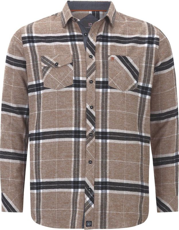 Jan Vanderstorm - THORULFAR - Overhemd - Bruin