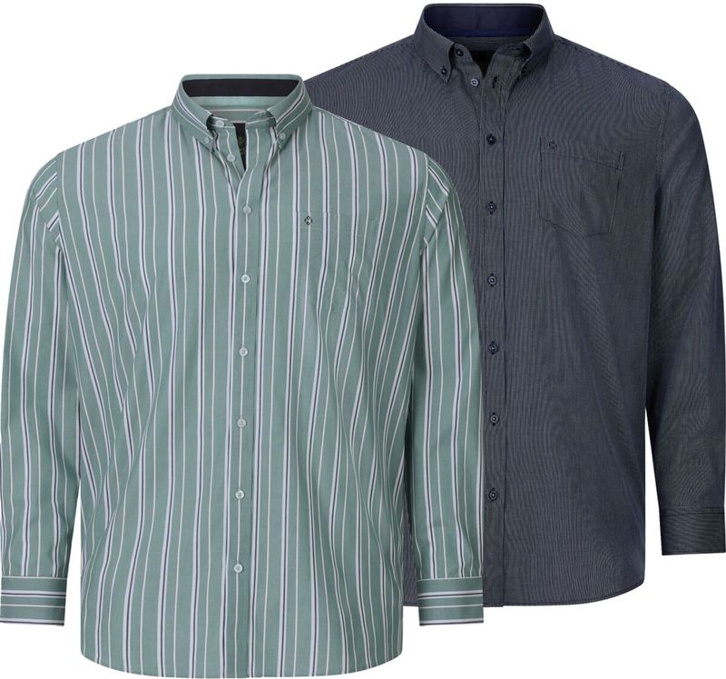 Charles Colby - DUKE FERDINARUS - Overhemden - Groen - Set van 2