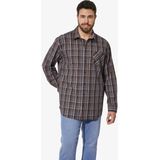 DUKE - MALACHAI - Overhemd - Donkerrood - Geruit