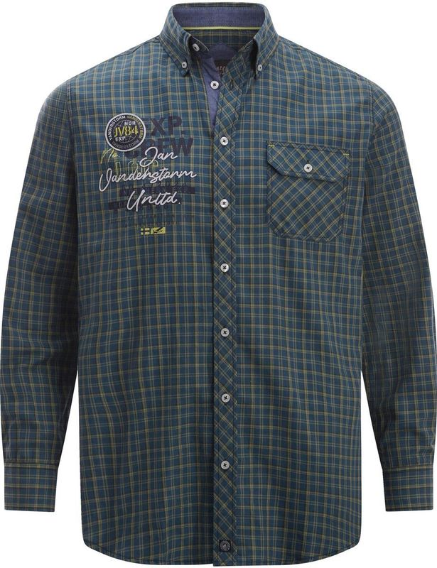 Jan Vanderstorm - PERTAVIN - Overhemd - Blauw