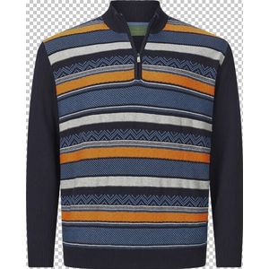 Charles Colby herren Trui - 52/54 - donkerblauw